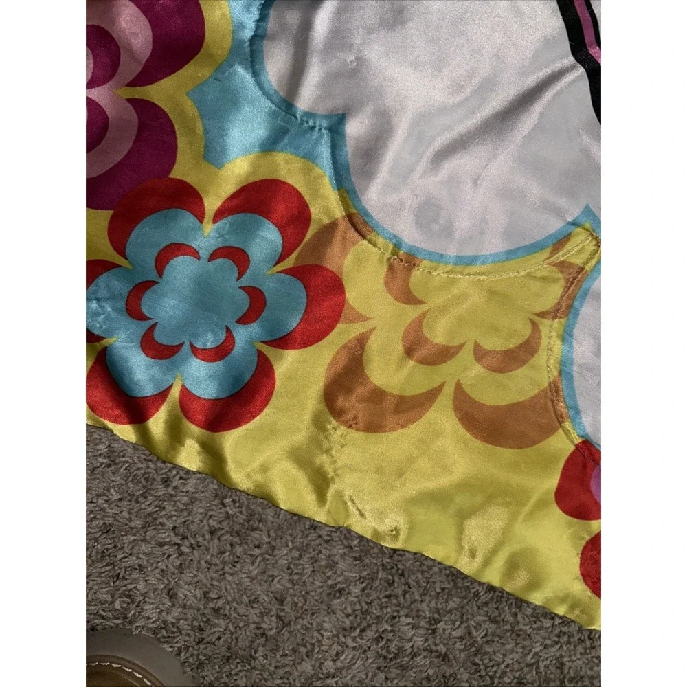 Vintage Dora‎ The Explorer Satin Throw Blanket Multicolored Pink Back 50x40